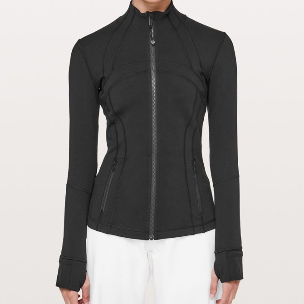 black lululemon define jacket